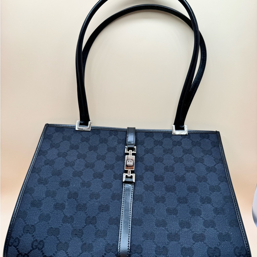 Gucci Jackie Canvas Tote - Picture 9 of 9